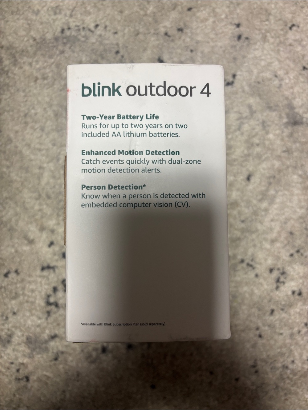 Link Blink Outdoor 4 Security Camera Kit - Black & White - Picture 4 of 4